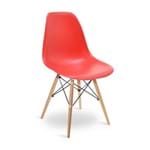 Cadeira Eames DSW Vermelha Vermelha