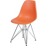 Cadeira Eames Eiffel Laranja PP OR Design 1102
