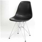 Cadeira Eames Eiffel Preta Pp Or Design 1102 - Preto