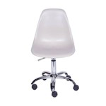 Cadeira Eames Office Giratória com Rodízios - Fendi - Tommy Design