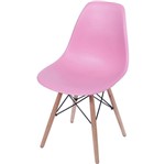 Cadeira Eames Wood Rosa PP Or Design
