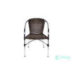 Cadeira em Alumínio e Fibra Sintética Curitiba com Braço