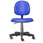 Cadeira Escritório Giratória Executiva Courvim Azul Royal Cb18