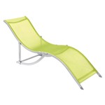 Cadeira Espreguiçadeira "s" 35703 em Alumínio Dobr Verde Bel Fix