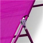 Cadeira Espreguiçadeira Textilene Adulto Rosa - Bel Fix