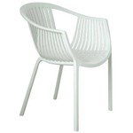 Cadeira Fixa Design Tatami Pelegrin PEL 1556 Branca