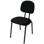 Cadeira Fixa Pethiflex CSF-01-3/4 4 Pés MQ14 Tecido Preto