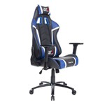 Cadeira Gamer Módena Preta Azul e Branca DT3Sports