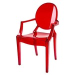 Cadeira Ghost 1106 Vermelha
