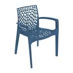 Cadeira Gruvyer Braço Azul Azul