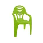 Cadeira Infantil com Braço Verde Ref 301