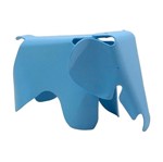 Cadeira Infantil Elefante Eames Azul Claro ByArt