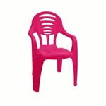 Cadeira Infantil Rosa