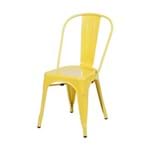 Cadeira Iron Amarela Amarela