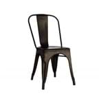 Cadeira Iron Tolix Aço Carbono - Bronze Fosco