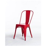 Cadeira Iron Tolix Aço Carbono - Vermelha