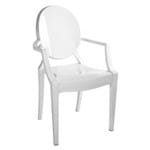 Cadeira Louis Ghost Branca Branca