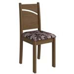 Cadeira Melissa Floral Bordô - Savana