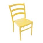 Cadeira Nádia Amarela Tramontina