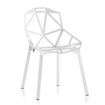 Cadeira One - Penélope - Design - Metal - Branco