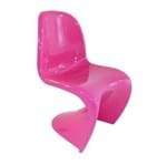 Cadeira Panton Infantil Pink Byartdesign