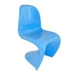 Cadeira Panton Kids Azul Byartdesign