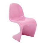 Cadeira Panton - Rosa Brilho