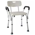 Cadeira para Banho Capacidade 150kg com Encosto CB/2 Astra (Cód. 17685)