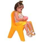 Cadeira para Crianças e Proteção Uv Alpha Brinquedos - Amarela