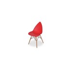 Cadeira Pingo Falkk Fl-001 Vermelho