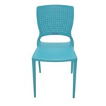 Cadeira Plástica Monobloco Safira Azul Tramontina 92048/070
