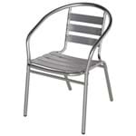 Cadeira Poltrona Alumínio - Mor