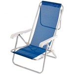 Cadeira Reclinavel de 8 Posições Alluminio - MOR