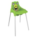 Cadeira Refeição Monster Alta Verde Infantil - Tramontina