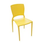 Cadeira Safira Sem Braço Amarelo Summa - Tramontina