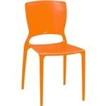 Cadeira Sofia Sem Braço Laranja Summa - Tramontina