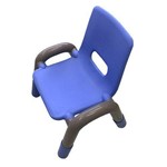 Cadeira Square Grande - Azul