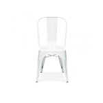 Cadeira Tolix Aço Carbono - Cor Branca