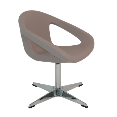 Cadeira Tramontina Delice Concreto em Polietileno com Base X 92705210