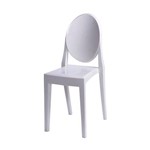 Cadeira Victoria Ghost Branca