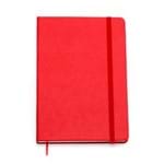 Caderneta Clássica 9x13 - Vermelha Pautada