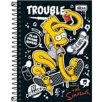 Caderneta Espiral Capa Dura Simpsons 80 Folhas - Sortido (Pacote com 4 Unidades)