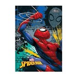 Caderno 1/4 Brochura Spider Man - Preto - 96 Folhas - Tilibra