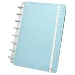 Caderno A-5 Tons Pastéis Azul com 80 Folhas Caderno Inteligente