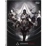 Caderno Assassins Creed 16x1 - 320 Folhas - Tilibra - Cinza