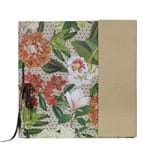 Caderno Assinatura com Aba Floral Botânico