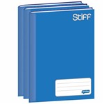 Caderno Brochurão Jandaia Stiff 96 Folhas Azul 5 Unidades