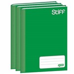 Caderno Brochurão Jandaia Stiff 96 Folhas Verde 5 Un