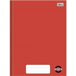 Caderno Brochura C D Pepper Vermelho 60 FOLHAS Pacote com 05 Unidades