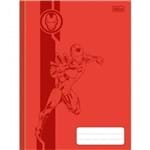 Caderno Brochura Capa Dura 1/4 Avengers Colors 80 Folhas (Pacote com 5 Unidades) - Sortido